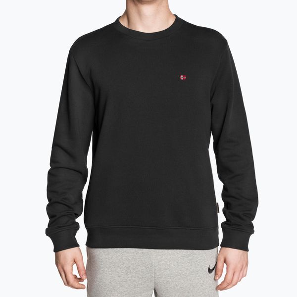 Bluza męska Napapijri Balis Crew Sum 2. Czarne bluzy bez kaptura męskie Napapijri, m. Za 199.99 zł.