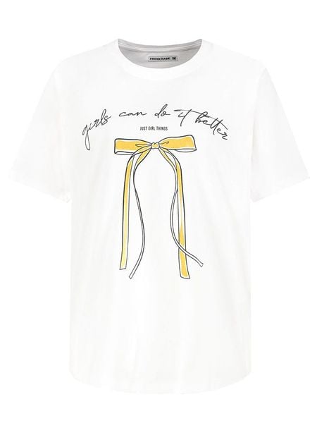 Sublevel Koszulka w kolorze białym rozmiar: S. Białe bluzki damskie Sublevel, s, bez wzorów, z bawełny, bez kołnierzyka. Za 61.02 zł.