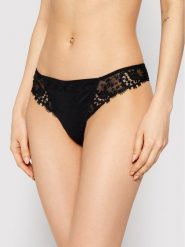 Simone Pérèle Stringi Wish 12B710 Czarny. Czarne stringi damskie SIMONE PERELE, bez wzorów, z syntetyku. Za 129.99 zł.