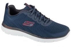 Buty sportowe Sneakersy męskie, Summits-Torre. Niebieskie buty sportowe na co dzień męskie Skechers, z materiału, bez zapięcia, trekkingowe. Za 239.99 zł.