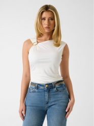 Marciano Guess Top 181915 Beżowy Classic Fit. Brązowe topy sportowe damskie Marciano Guess, s, z aplikacjami, bez ramiączek. Za 519.99 zł.