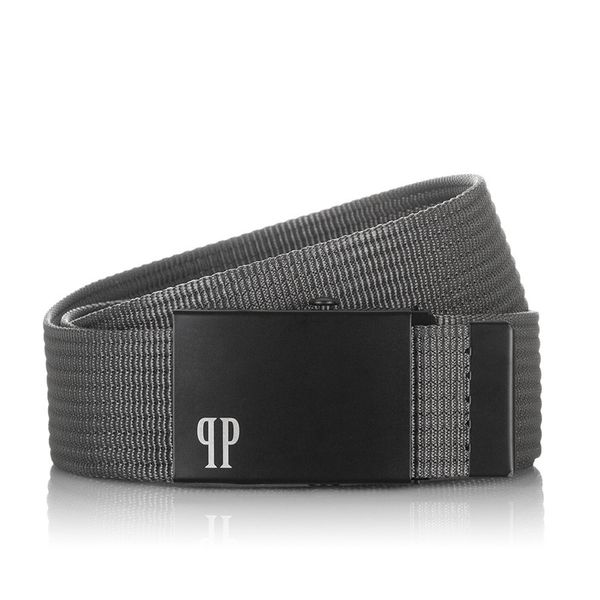 PARCIANY PASEK MĘSKI SZARY PAOLO PERUZZI PW-21-115. Szare paski męskie bez wzorów. Za 34.00 zł.