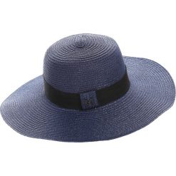 Granatowa Kapelusz Round. Żółte kapelusze damskie Born2be, z aplikacjami. Za 29.99 zł.