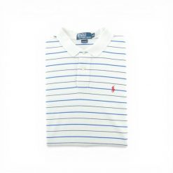 Second life - Polo Ralph Lauren koszulka męska krótki rękaw biała - Stan dobry. Białe koszulki polo męskie Ralph Lauren, l, bez wzorów, z materiału, bez ramiączek. Za 97.94 zł.