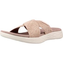 Sandały SKECHERS 16259S Nago. Czerwone obuwie trekkingowe damskie Skechers. Za 132.99 zł.