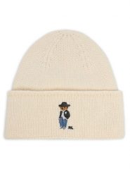 Polo Ralph Lauren Czapka 455P23854002 Kremowy. Białe czapki zimowe damskie Polo Ralph Lauren, z wełny. Za 419.99 zł.