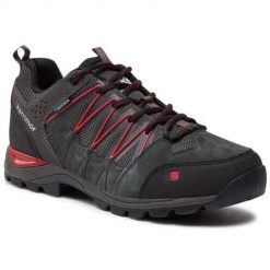 Buty trekkingowe męskie Karrimor Pinnacle Low. Czarne buty trekkingowe męskie Karrimor, z gumy, bez zapięcia, trekkingowe. Za 423.99 zł.