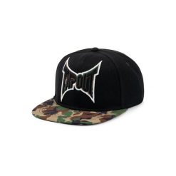 Czapka snapback Tapout Cherokee. Czarne czapki męskie TAPOUT, bez wzorów. Za 145.50 zł.