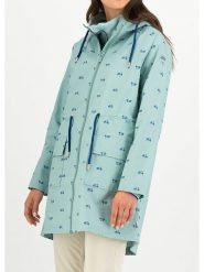 Blutsgeschwister Parka w kolorze błękitnym rozmiar: L. Niebieskie parki damskie Blutsgeschwister, l, bez wzorów, z bawełny. Za 289.88 zł.