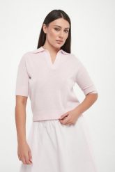 Sweter damski z kaszmirem Feltro MARELLA MONOCHROME. Swetry klasyczne damskie Marella, xs, z kaszmiru, bez kołnierzyka. W wyprzedaży za 767.20 zł.
