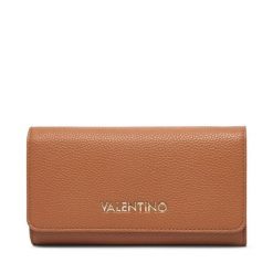 Portfel Valentino. Brązowe portfele damskie Valentino, bez wzorów. Za 249.99 zł.