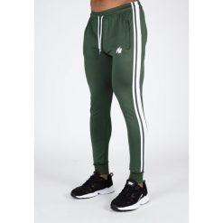 Riverside Track Spodnie - Zielony. Zielone spodnie sportowe męskie GORILLA WEAR. Za 255.00 zł.