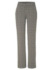 Rosner Spodnie "Jenny" w kolorze czarno-kremowym rozmiar: 42. Brązowe spodnie materiałowe damskie Rosner, bez wzorów, z materiału. Za 173.99 zł.