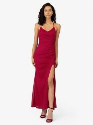 APART Sukienka w kolorze bordowym rozmiar: 42. Czerwone sukienki damskie Apart, bez wzorów, bez kołnierzyka, bez ramiączek, maxi. Za 173.99 zł.