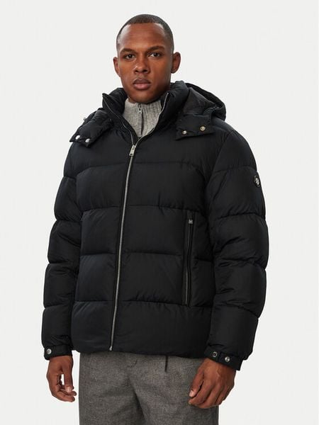 BOSS Kurtka zimowa H-Colter 50565108 Czarny Regular Fit. Czarne kurtki męskie Boss, na zimę, m, bez wzorów, z syntetyku, bez kaptura. Za 1,999.00 zł.