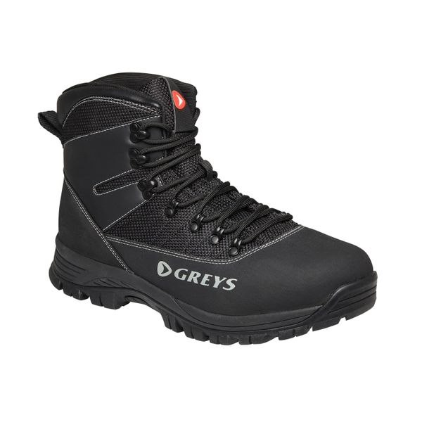 Botki z ćwiekami Greys Tital Wading. Czarne buty zimowe męskie GREYS, bez zapięcia. Za 842.50 zł.