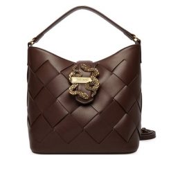 Torebka Just Cavalli. Brązowe torebki klasyczne damskie Just Cavalli, bez wzorów, bez dodatków. Za 849.99 zł.