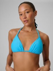 Góra od bikini damska 4F 4FWSS26UBKTF085. Czarne bikini damskie 4f, bez wzorów. Za 49.99 zł.