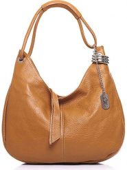 Anna Morellini Skórzana torebka "Alba" w kolorze jasnobrązowym - 38 x 34 x 10 cm rozmiar: onesize. Brązowe torebki klasyczne damskie Anna Morellini, bez wzorów, z materiału, bez dodatków. Za 321.97 zł.