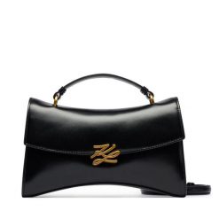 Torebka KARL LAGERFELD. Czarne torebki klasyczne damskie Karl Lagerfeld, bez wzorów, bez dodatków. Za 1,299.00 zł.