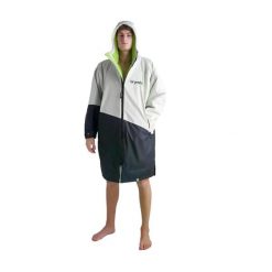 Długi rękaw płaszcz Dryrobe Advance. Szare płaszcze damskie DRYROBE, l, bez wzorów, z materiału, sportowe. Za 826.50 zł.