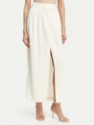 Marella Spódnica maxi Strenna 2613101013 Écru Regular Fit. Białe spódniczki damskie Marella, bez wzorów, z syntetyku, maxi. Za 719.99 zł.