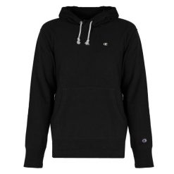Bluza trekking męska. Czarne bluzy z kapturem męskie CHAMPION, m, z bawełny. Za 303.00 zł.