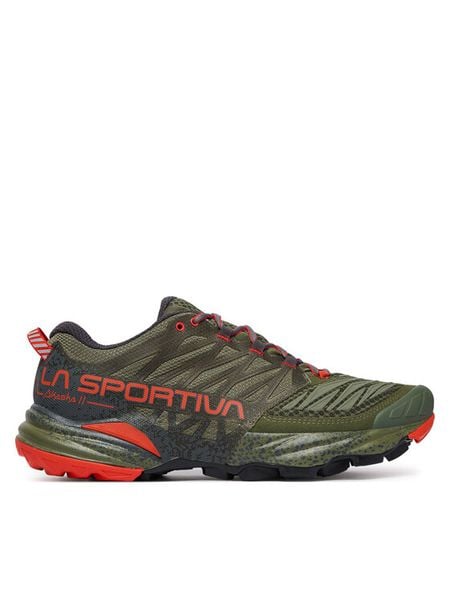 La Sportiva Buty do biegania Akasha II ZFRS066E47R24 Czarny. Zielone obuwie do biegania damskie La Sportiva. Za 769.99 zł.