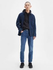 Levi´s Dżinsy "512" - Slim fit - w kolorze granatowym rozmiar: W33/L36. Niebieskie jeansy męskie . Za 237.45 zł.