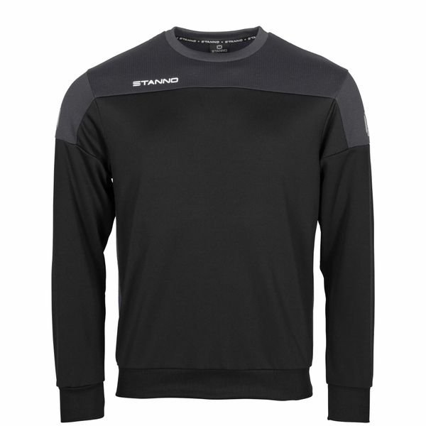 Koszulka dziecięca z okrągłym dekoltem Stanno Pride Top. Czarne bluzki sportowe damskie STANNO, prążkowane, bez kołnierzyka, bez ramiączek. Za 219.00 zł.