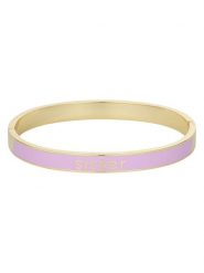 Design Letters Pozłacana bransoletka "Sister" rozmiar: onesize. Różowe bransoletki damskie Design Letters, pozłacane. Za 196.24 zł.