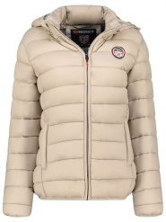 Geographical Norway Kurtka pikowana "Atikabadge" w kolorze beżowym rozmiar: XL. Brązowe kurtki damskie Geographical Norway, xl, bez wzorów, bez kaptura. Za 149.31 zł.