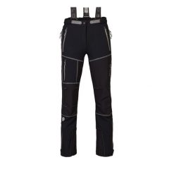 Spodnie skiturowe damskie Milo Lahore Lady Pants. Czarne spodnie materiałowe damskie Milo, bez wzorów, z tkaniny. Za 494.99 zł.