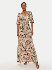 Roxy Sukienka letnia Peaceful Swell Again ERJWD03789 Kolorowy Regular Fit. Sukienki damskie Roxy, na lato, xs, bez wzorów, z wiskozy, bez kołnierzyka, bez ramiączek. Za 259.99 zł.