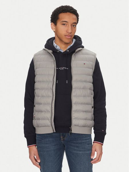 Tommy Hilfiger Bezrękawnik MW0MW38982 Szary Regular Fit. Szare kamizelki męskie Tommy Hilfiger, l, z syntetyku. Za 589.99 zł.