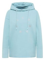 ELBSAND Bluza "Daris" w kolorze błękitnym rozmiar: XL. Niebieskie bluzy z kapturem damskie ELBSAND, xl. Za 165.99 zł.