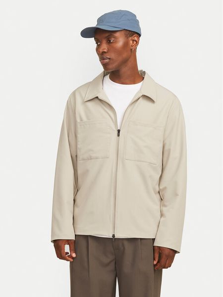 Jack & Jones Kurtka przejściowa Perfect 12270677 Beżowy Regular Fit. Brązowe kurtki męskie Jack & Jones, m, bez wzorów, z syntetyku, bez kaptura. Za 139.99 zł.