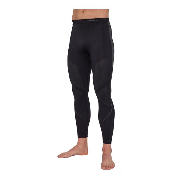 Legginsy męskie termoaktywne Brubeck DRY. Czarne bielizna termoaktywna męska Brubeck, m, bez wzorów, z elastanu. Za 129.99 zł.