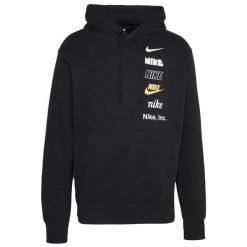 Bluza z kapturem męska Nike Club BB PO Hoodie Mlogo. Czarne bluzy z kapturem męskie Nike, m. Za 259.00 zł.