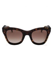 Carolina Herrera Damskie okulary przeciwsłoneczne w kolorze brązowo-jasnobrązowym rozmiar: 50. Brązowe okulary przeciwsłoneczne damskie carolina herrera. Za 373.14 zł.