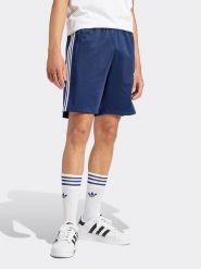 Adidas Szorty w kolorze granatowym rozmiar: XL. Niebieskie szorty męskie Adidas, bez kołnierzyka. Za 158.45 zł.