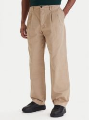 C.P. Company Spodnie materiałowe 20CMPA136A110458G Beżowy Loose Fit. Brązowe spodnie materiałowe męskie C.P. Company, bez wzorów, z bawełny. Za 1,139.00 zł.