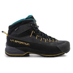 Buty La Sportiva TX4 Evo Mid Gtx M 37F900735 szare. Szare buty trekkingowe męskie z gore-texu, bez zapięcia, outdoorowe, gore-tex. Za 1,384.39 zł.