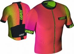Koszulka rowerowa LEATT Jersey MTB Endurance 6.0. Czerwone t-shirty sportowe męskie LEATT, m, z jersey, bez ramiączek, rowerowe. Za 421.40 zł.