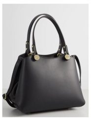 Christian Laurier Skórzana torebka "Kiara" w kolorze czarnym - 28 x 26 x 14 cm rozmiar: onesize. Czarne torebki klasyczne damskie Christian Laurier, bez wzorów, z materiału, bez dodatków. Za 327.10 zł.