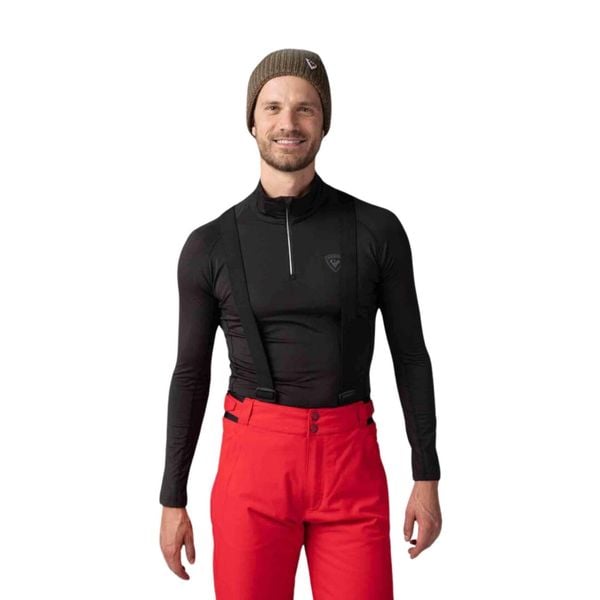 Koszulka termoaktywna Rossignol Classique 1/2 Zip czarna. Czarne bielizna termoaktywna męska Rossignol, na zimę, xs, bez ramiączek, narciarskie. Za 339.99 zł.