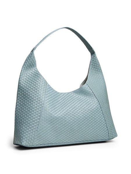 Pieces Torebka "Joye" w kolorze błękitnym - 35 x 18 x 7,5 cm rozmiar: onesize. Niebieskie torebki klasyczne damskie Pieces, bez wzorów, z materiału, bez dodatków. Za 129.95 zł.