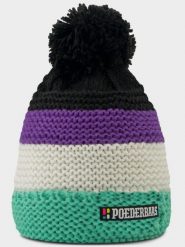 Czapka narciarska dla dorosłych Poederbaas Park Beanie. Zielone czapki męskie POEDERBAAS, na zimę, bez wzorów, z materiału, klasyczne. Za 199.42 zł.