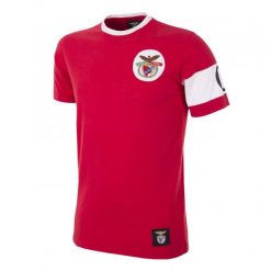 Koszulka retro dla dorosłych - Capitão do SL Benfica - Czerwony. Czerwone t-shirty sportowe męskie COPA FOOTBALL, xl, bez ramiączek, do piłki nożnej. Za 211.91 zł.