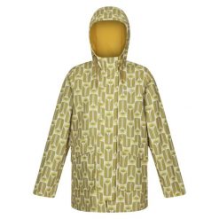 Damska Kurtka Orla Kiely Swing II Tall Flowers Waterproof Jacket. Żółte kurtki damskie Regatta, bez wzorów, bez kaptura. Za 166.99 zł.